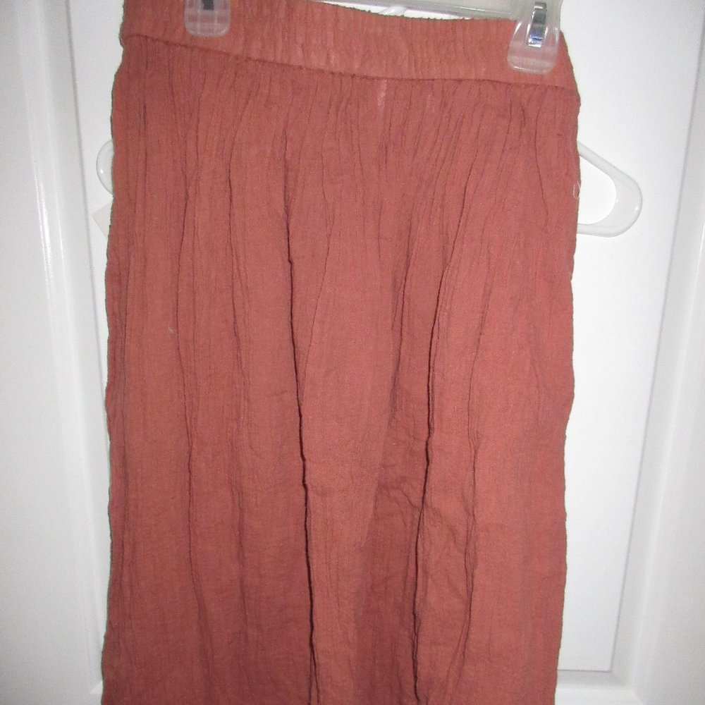 CIC by Diane Gilman rust skirt brand new
